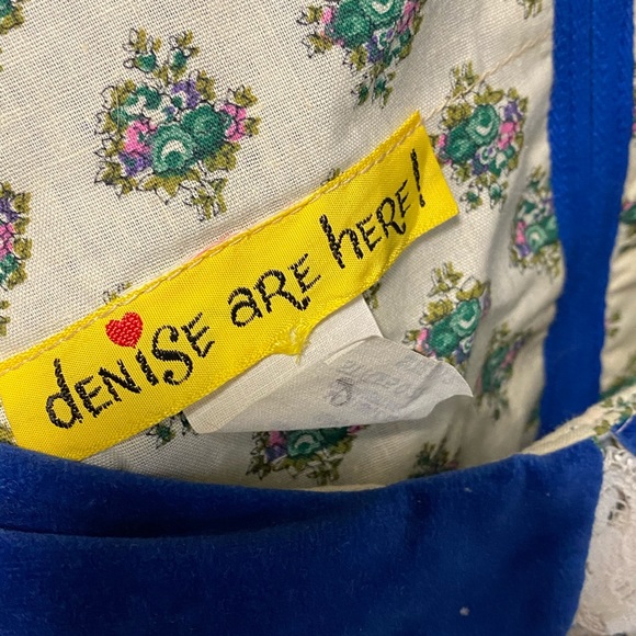 VINTAGE 70s Denise are Here dress - Picture 7 of 8